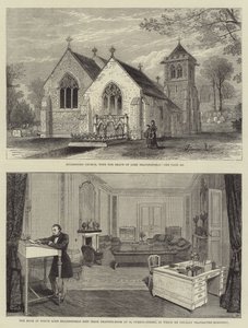 De overleden Lord Beaconsfield